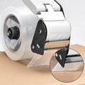 Packing Tape Dispenser Gun,  2 Inch Tape Gun Dispenser with 2 Inch Carton Packing Tape, Lightweight Industrial Side Loading Tape Dispenser - Black