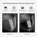 Universal Helmet Visor Anti-Fog Film & Rainproof Film - 2 PCS Large Version for Motorcycle Helmet Lens, Alternative to Pinlock Insert Lens - Ultra HD Helmet Shield Films, Anti-Steaming