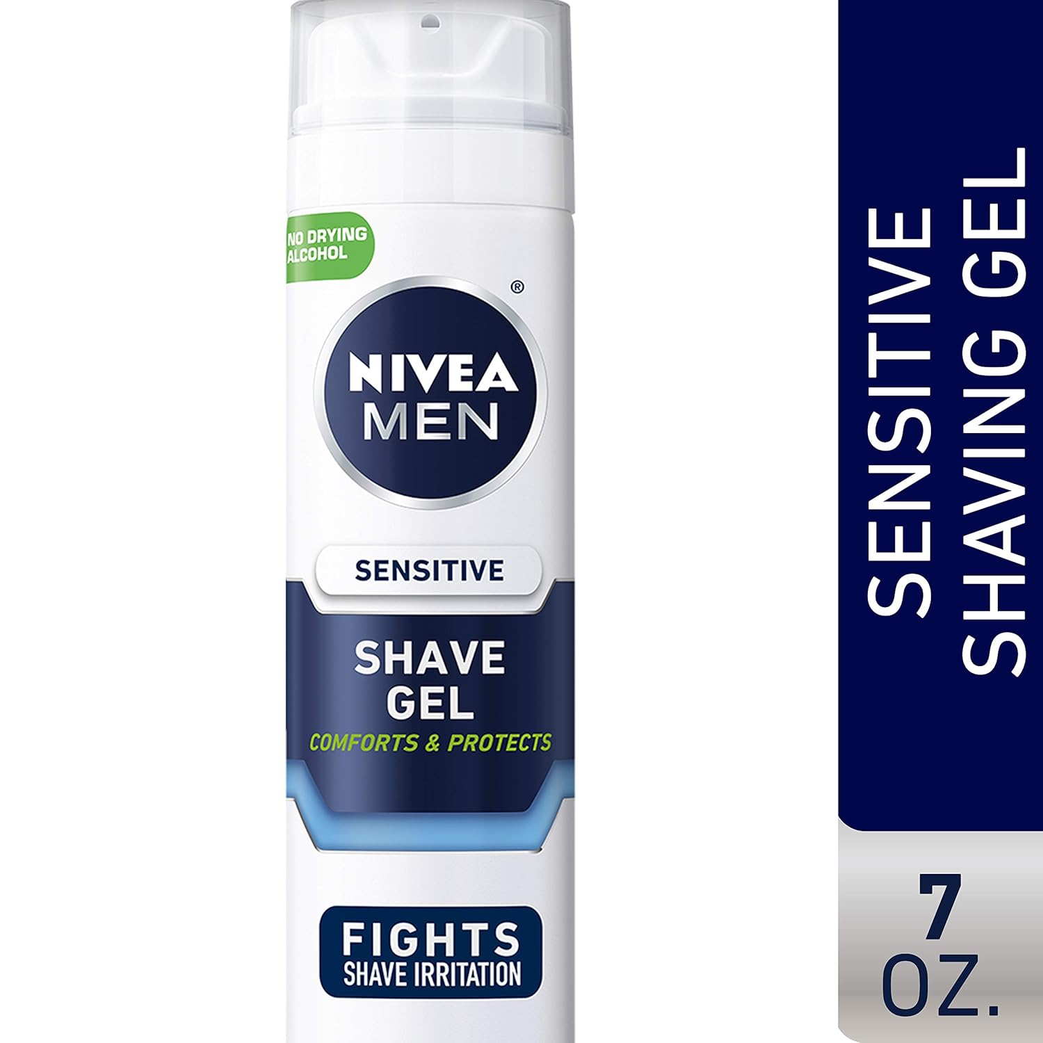 Sensitive Shave Gel with Vitamin E, Soothing Chamomile and Witch Hazel Extracts, 3 Pack of 7 Oz Cans