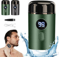 Mini Portable Electric Shaver - Mini Shaver, Mini Shaver, USB Rechargeable & Waterproof Mini Electric Shaver for Men - Perfect for Travel