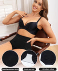 Women Tummy Control Underwear, High Waisted Seamless Panties No Show Postpartum Briefs 4 Pack S-3XL