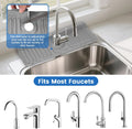 Silicone Sink Pad for Kitchen Sink, Keeping the Sink Surface Dry and Free of Residual Water Droplets