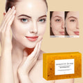 2PCS Lemon Turmeric Soap Bar,Turmeric Soap Bar for Face ＆ Body, Gentle Exfoliating, Turm-Eric Handmade Soap for All Skin Types