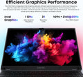 Gemibook plus Laptop 15.6'', 16GB LPDDR5 512GB SSD, Intel N150(Up to 3.6Ghz, TDP 15W), Windows 11 Laptops Computer, 2TB SSD Expend, IPS FHD 2K, HDMI, Wifi 6, BT5.2, USB 3.0, Webcam
