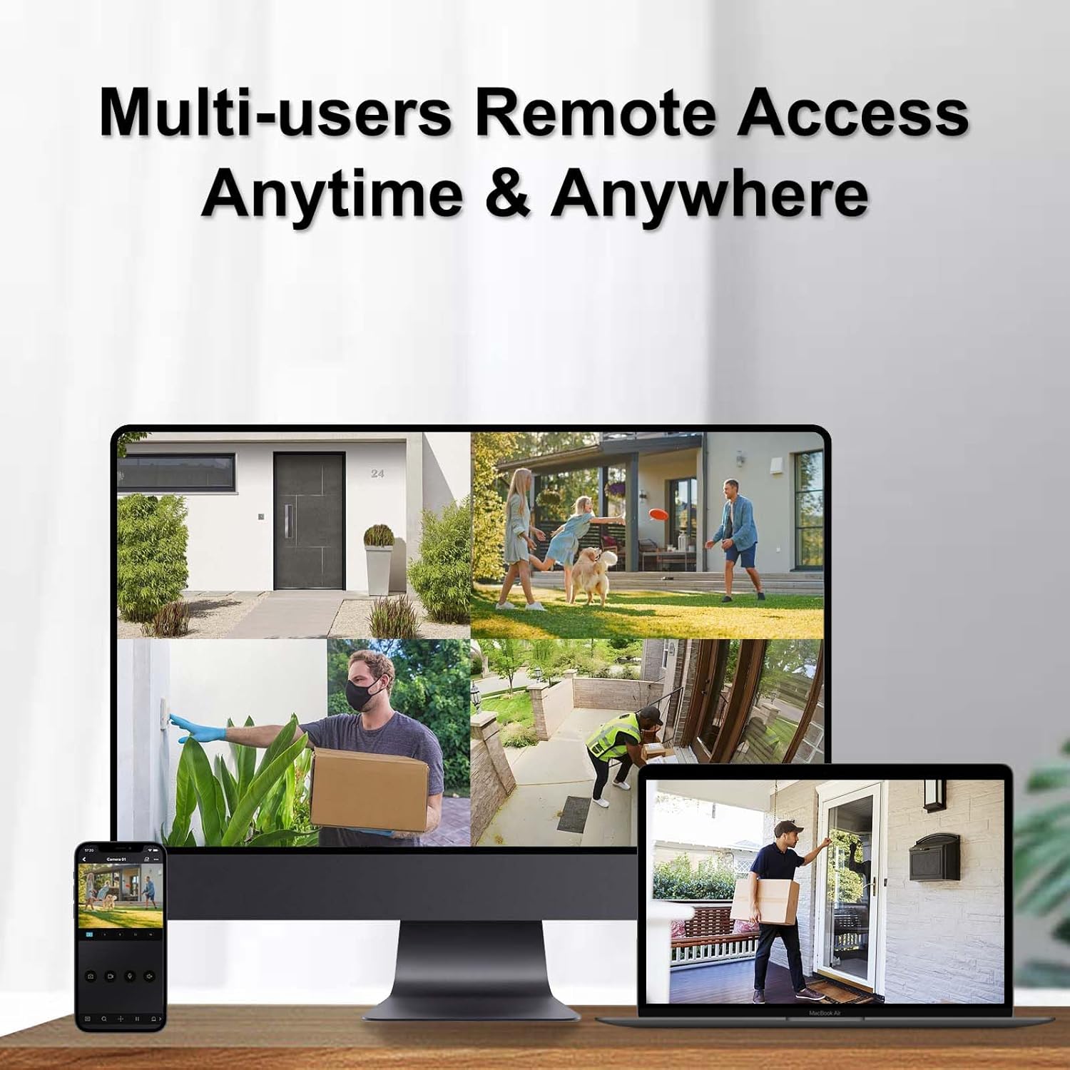 8MP IP Poe Camera, Strobe Light and Audio Alarm, Metal Turret 4K Security Camera Outdoor, 2 Way Audio, Smart Color Night Vision, Human/Vehicle Detection, IP67 Waterproof, 2.8Mm Lens (H Series)