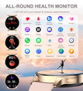 Smart Watch for Women, Bluetooth Call Fitness Tracker for Android and Ios Phones Waterproof Smartwatch with 1.32