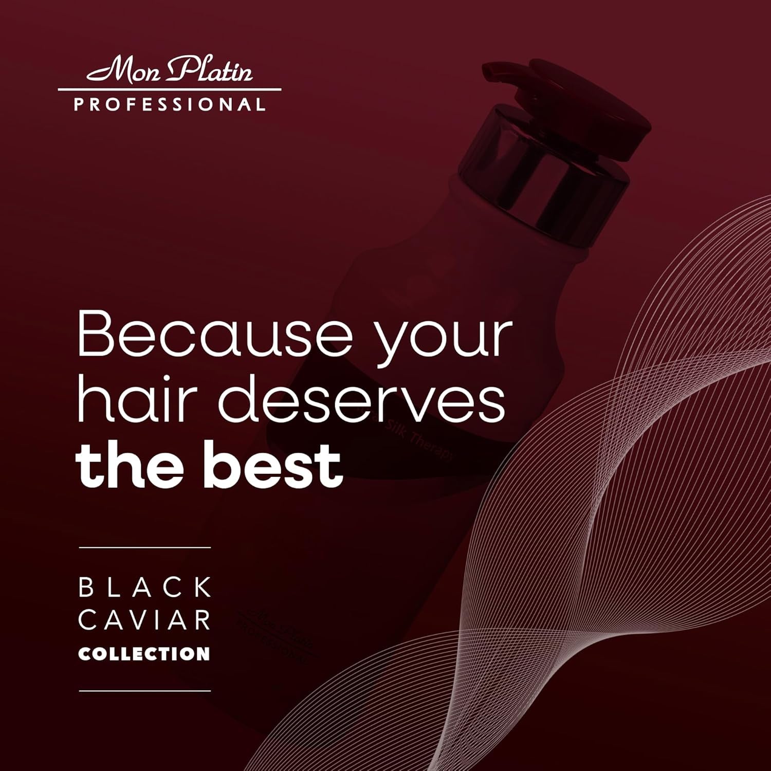 Black Caviar Luxurious Nourishing Styling Cream for Smooth & Shiny Hair, Ultimate Hair Care with Silk Protein & Antioxidant Herbal Essences 400Ml