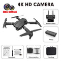 4K Foldable RC Drone with HD Dual Camera WIFI FPV Selfie Quadcopter ~~