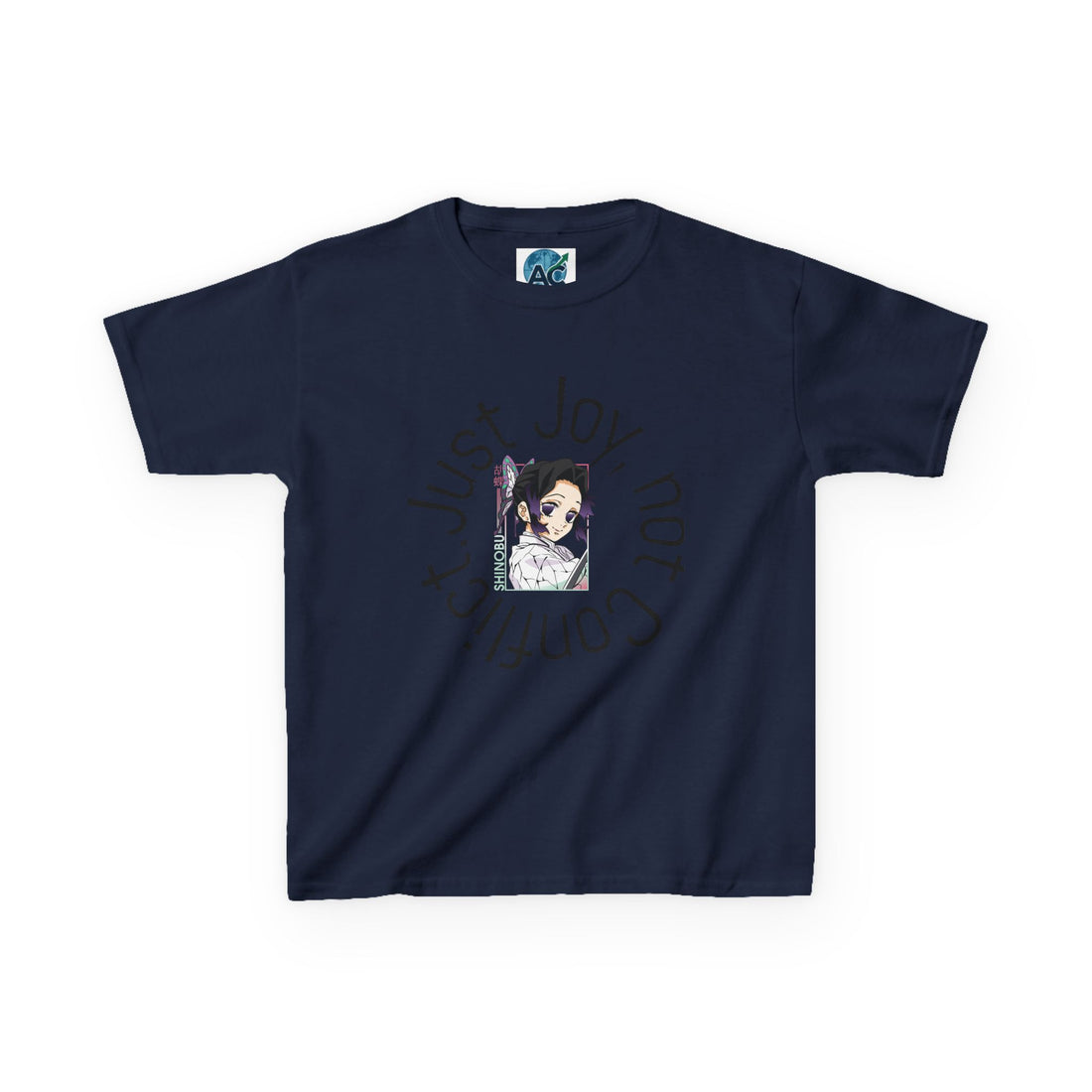 Joyful Kids Tee - Just Joy, Not Conflict, Playful Tee, Birthday Gift, Kids Apparel, Inspirational Shirt, Everyday Wear