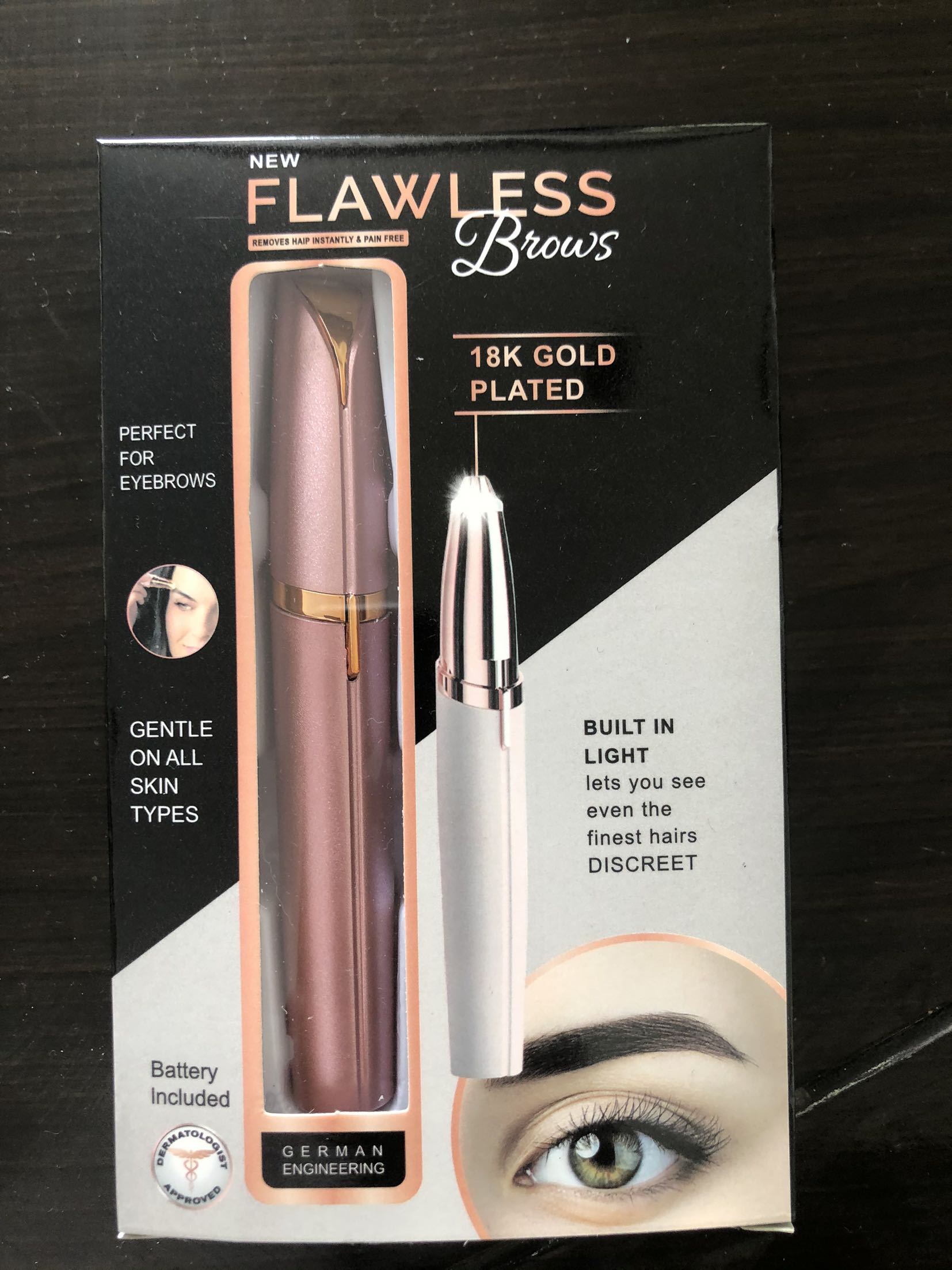 painless eyebrow hair remover