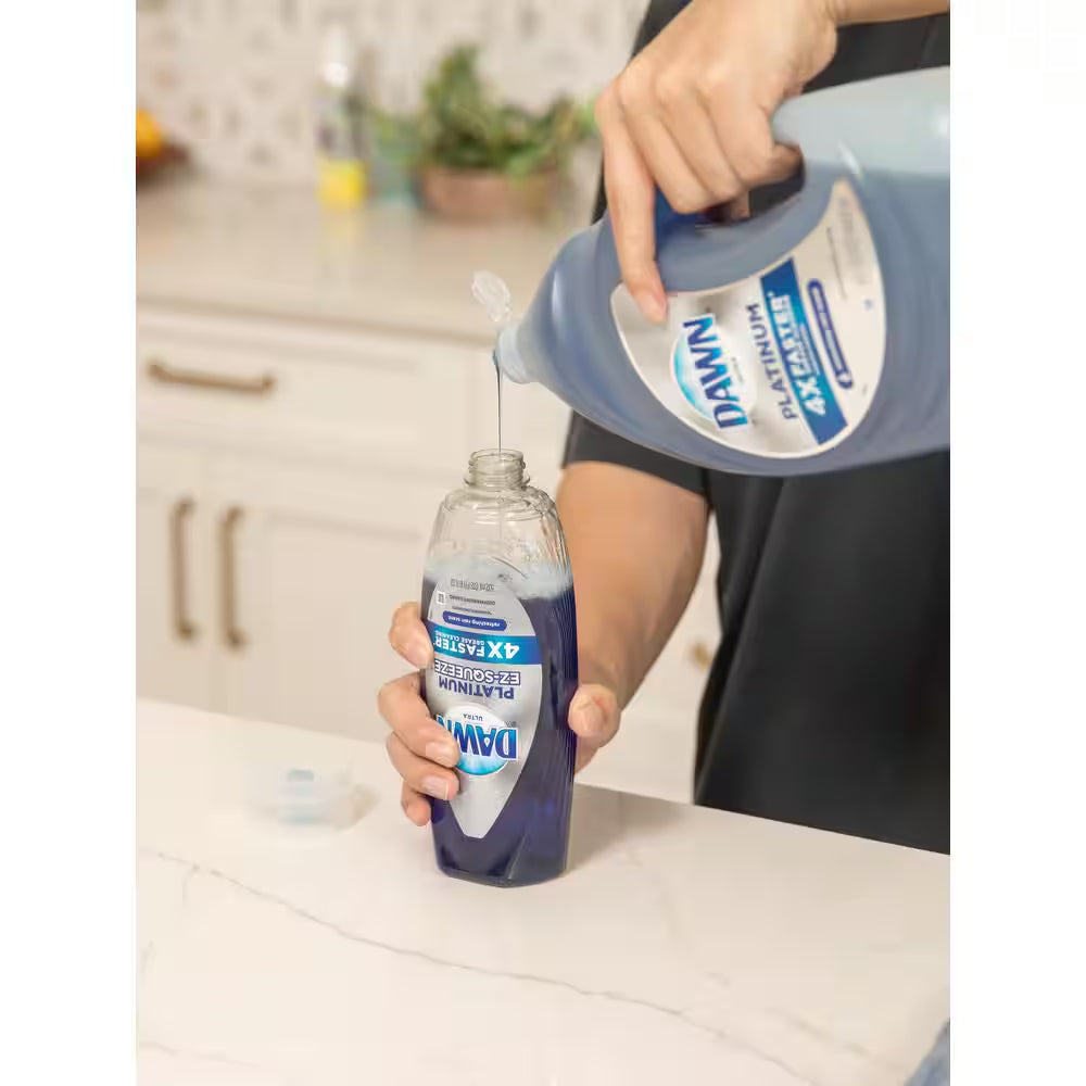 Platinum 54.8 Oz. Refreshing Rain Scent Liquid Dish Soap