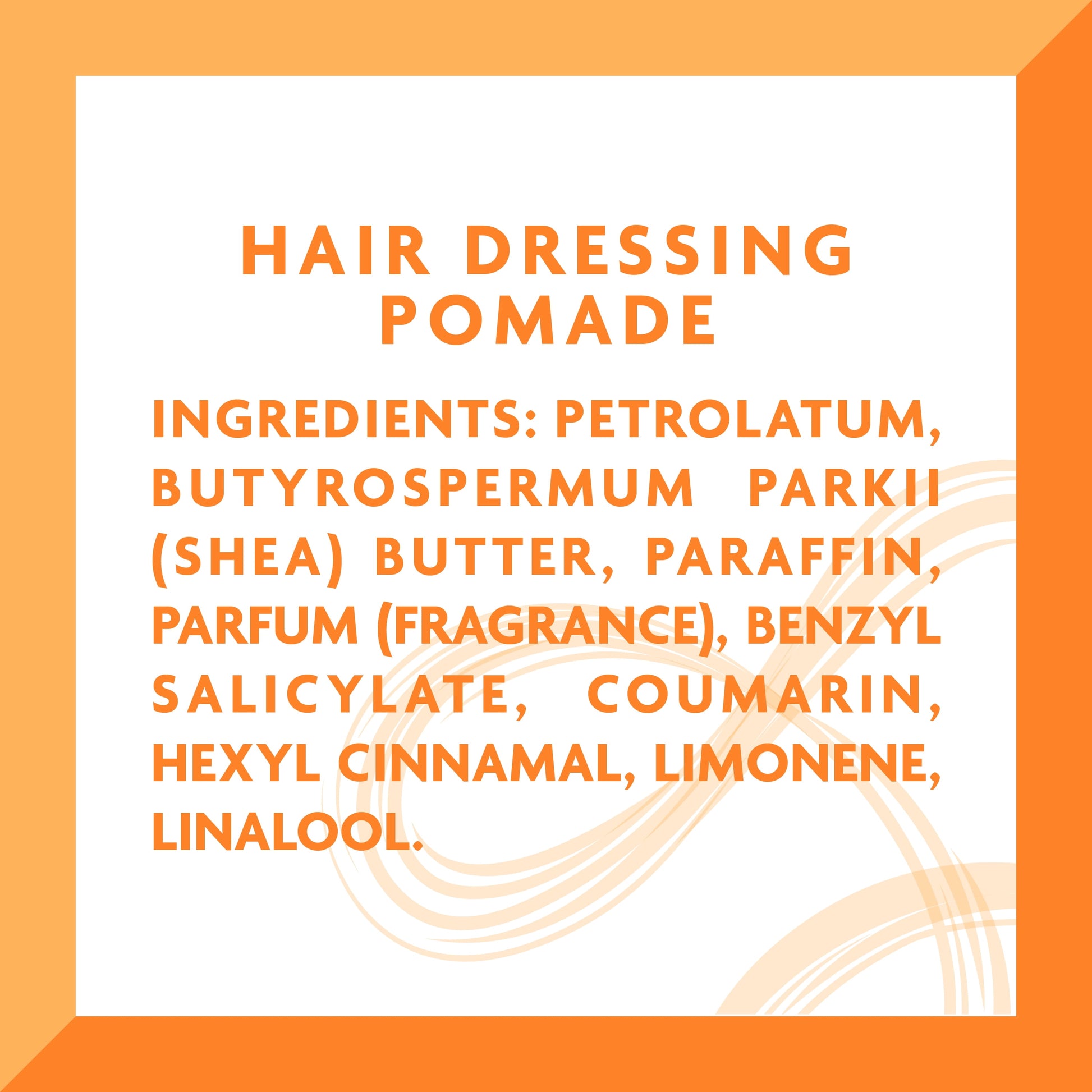 Shea Butter Hair Dressing Pomade 4 Oz