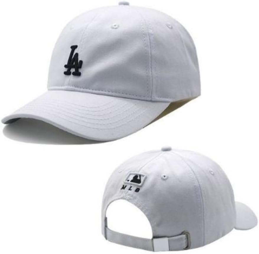 Unisex Baseball Korean Style Unstructured Cotton Soft Adjustable Washed Custom LA Logo Men/Women Caps Hats