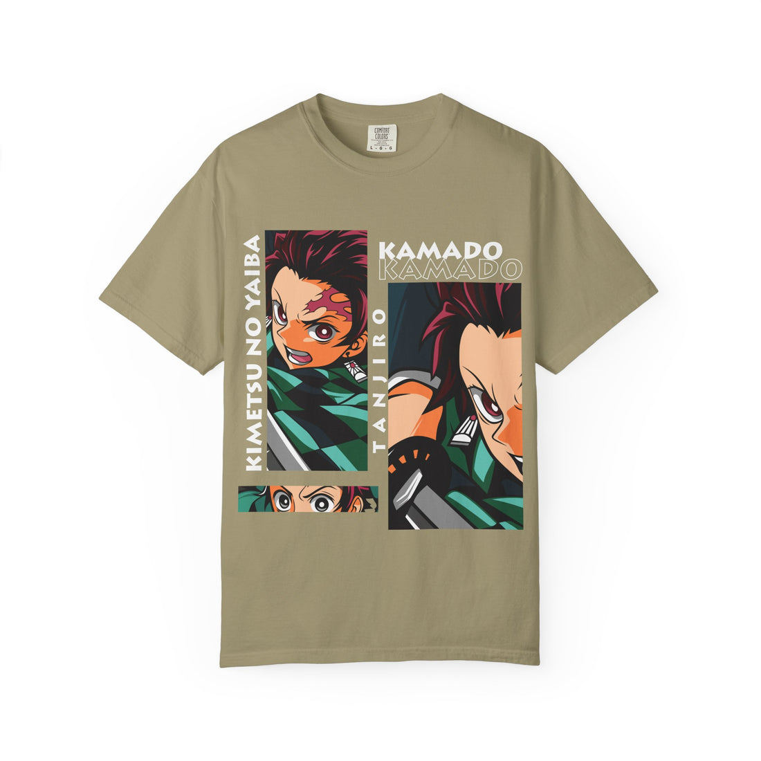 Unisex Anime-Inspired Graphic T-Shirt, Tanjiro Kamado Tee, Gift for Anime Fans, Casual Wear, Unique Graphic Tee