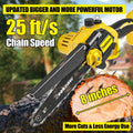 [3 Pieces] 2 Pcs 8 Inch Pole Saw/Chainsaw Chains 1/4