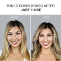 Shimmer Lights Purple Shampoo | Neutralizes Brass & Yellow Tones | for Blonde, Silver, Gray & Highlighted Hair