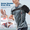 Shoulder Heating Pads for Pain Relief - Electric Heated Shoulder Brace with 3 Temperature Settings, Suitable for Left and Right, Unisex Birthday Gifts for Women Men Mom Dad