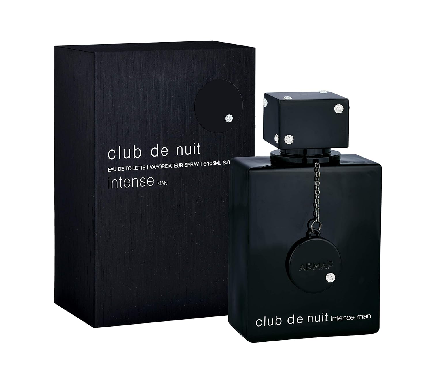 Club De Nuit Intense for Men Eau De Parfum Spray, 6.8 Ounce / 200 Ml