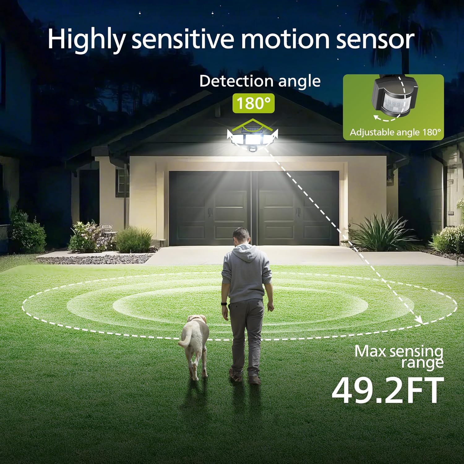solar security lights outdoor