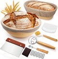 Sourdough Proofing Basket Gift Set, 9