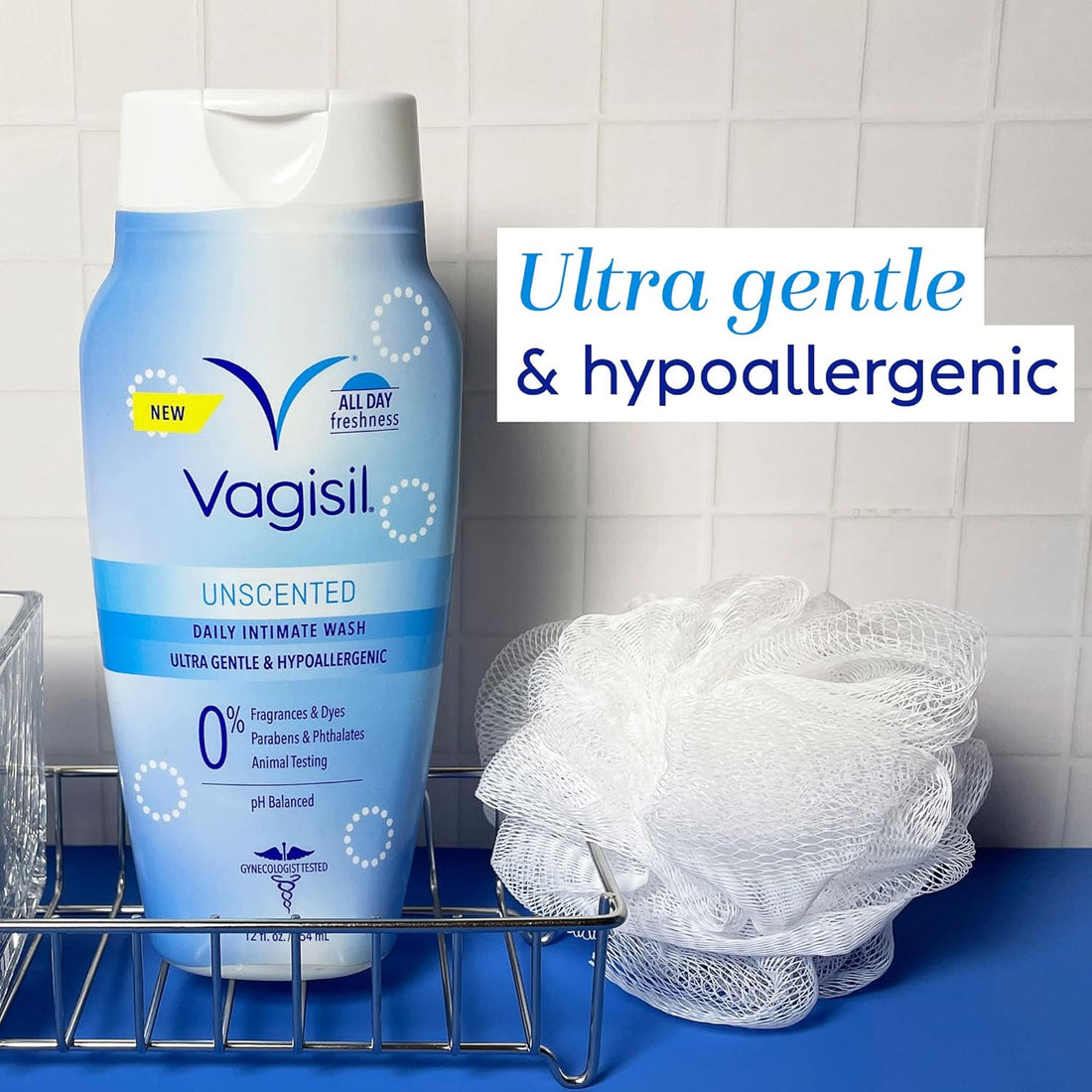 Feminine Wash for Intimate Area Hygiene, Ph Balanced and Gynecologist Tested, Unscented, 12 Oz (Pack of 1)
