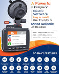 R2-4K Dash Cam Built-In Wifi 6 GPS Car Dashboard Camera Recorder with UHD 2160P, 2.4