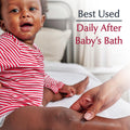 Baby Body Lotion, Hypoallergenic and Fragrance Free Baby Lotion with Pro-Vitamin B5 and Shea Butter, 13.5 Fl Oz Bottle