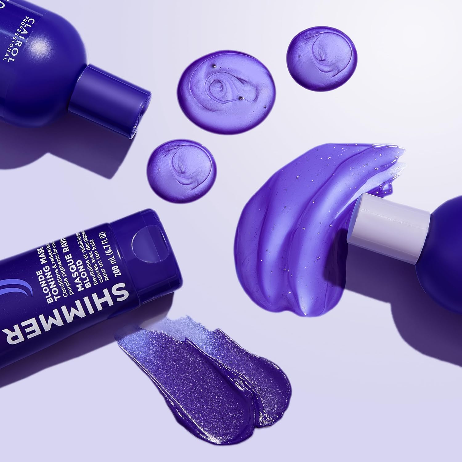 Shimmer Lights Purple Shampoo | Neutralizes Brass & Yellow Tones | for Blonde, Silver, Gray & Highlighted Hair