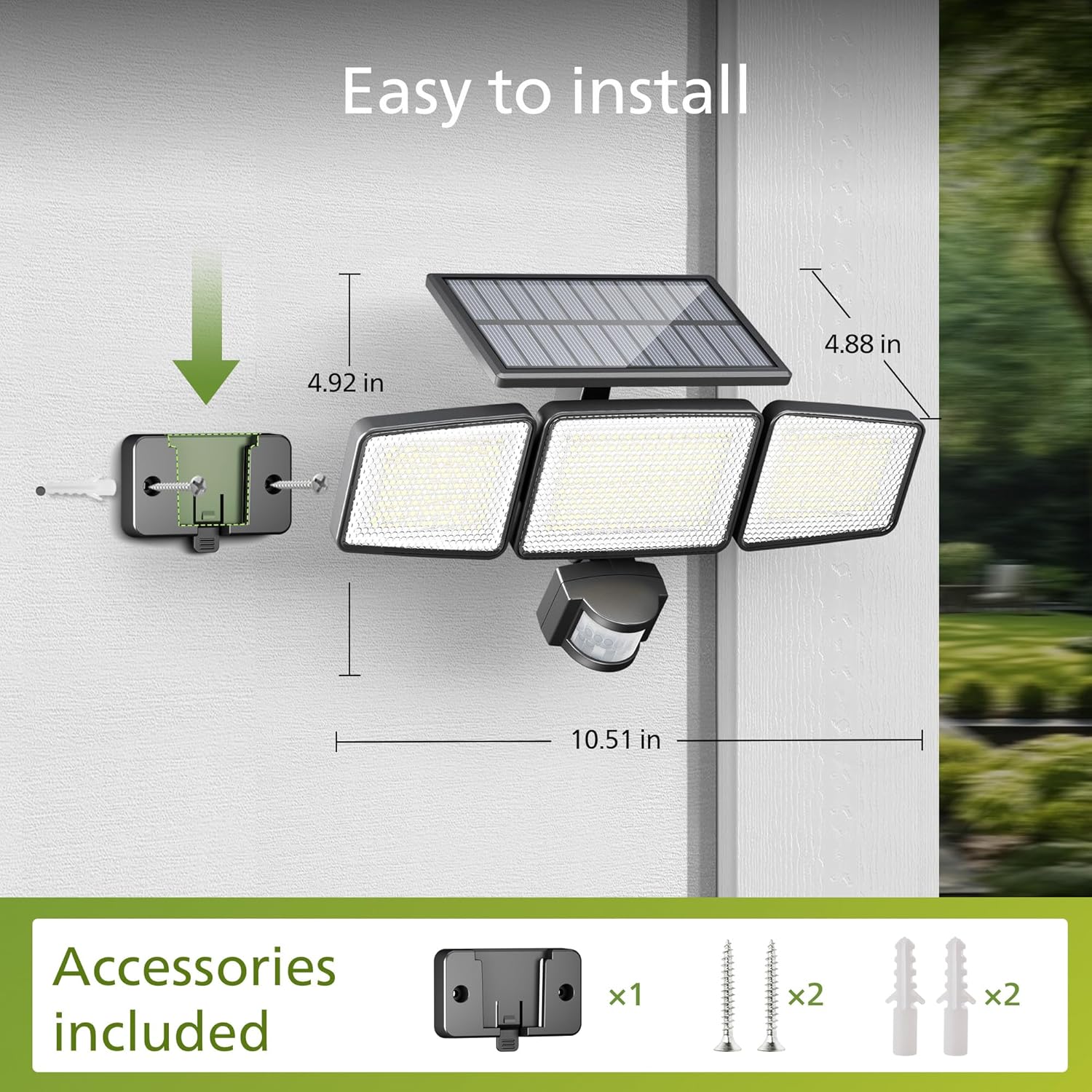 solar light security light