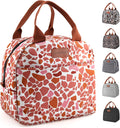 Lunch Bag for Women & Men, Adult Insulated Leakproof Lunch Box Bags with Large Capacity, Cooler Tote Bag for Work/Travel/Office/Outdoor (Black)