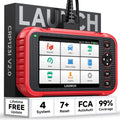 CRP123I V2.0 Elite OBD2 Scanner Diagnostic Tool, 2025 New Code Reader for Cars and Trucks, Engine ABS SRS Transmission Car Scanner, Lifetime Free Update, Oil/Epb/Dpf/Sas/Bms Throttle Relearn