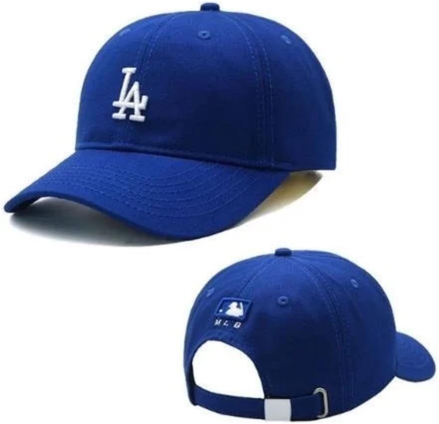 Unisex Baseball Korean Style Unstructured Cotton Soft Adjustable Washed Custom LA Logo Men/Women Caps Hats