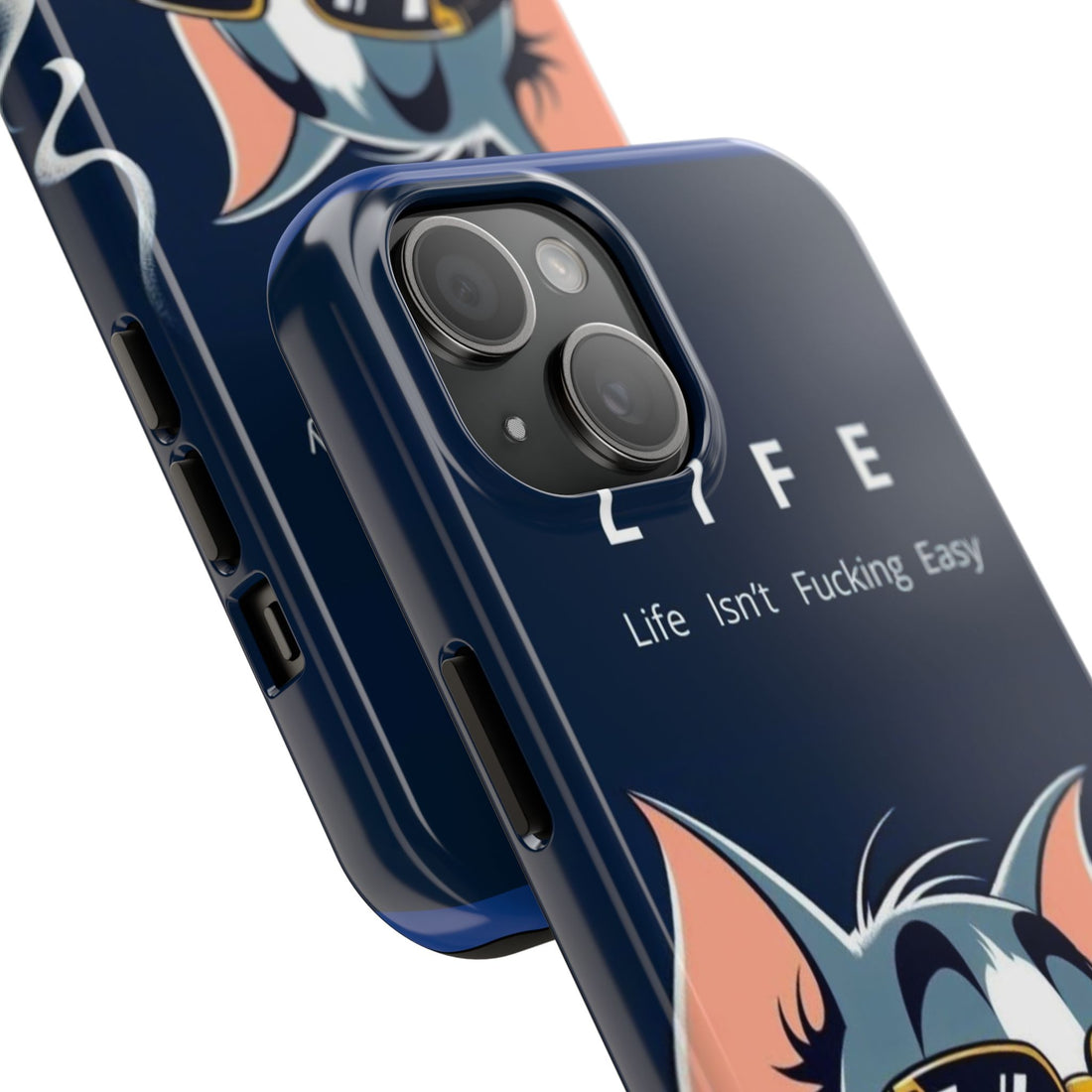 Cool Cat Tough Phone Cases - Durable Covers, Gift for Cat Lovers, Unique Phone Accessory, Fun Quotes, Pop Culture Style