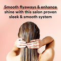 Silk Protein Infusion Conditioner, Sleek and Smooth, for Soft Hair and Frizz Control, 28 Oz Pack of 4