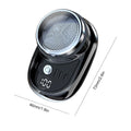 Men Face Beard Trimmer USB Charging Rechargeable Shaver with Digital Display Shaving Face Beard Razor Pocket Size Car Home Razor