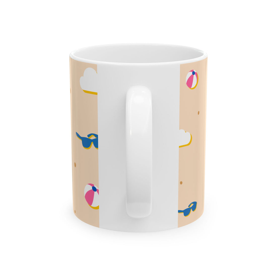 Abstract Face Ceramic Mug - Artistic Coffee Cup, Gift for Art Lovers, Unique Home Decor, Birthday Mug, Chic Kitchen Accessory