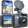 R2-4K Dash Cam Built-In Wifi 6 GPS Car Dashboard Camera Recorder with UHD 2160P, 2.4