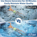 Ozone Generator for Cold Plunge, 1000Mg/H Ozone Generator for Water Keep Cold Plunge, Ice Bath, Spa, Hot Tub, Pool Clean and Fresh for a Long Time