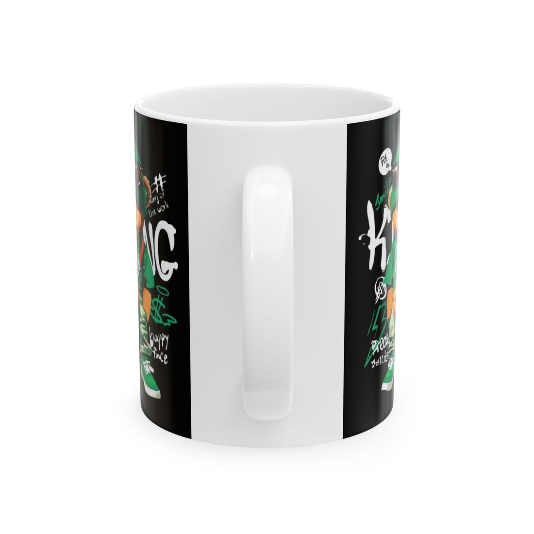 Cool King Bear Ceramic Mug: Stylish Drinkware for Gifts, Home Decor, Coffee Lovers, Birthday Parties, and Everyday Joy