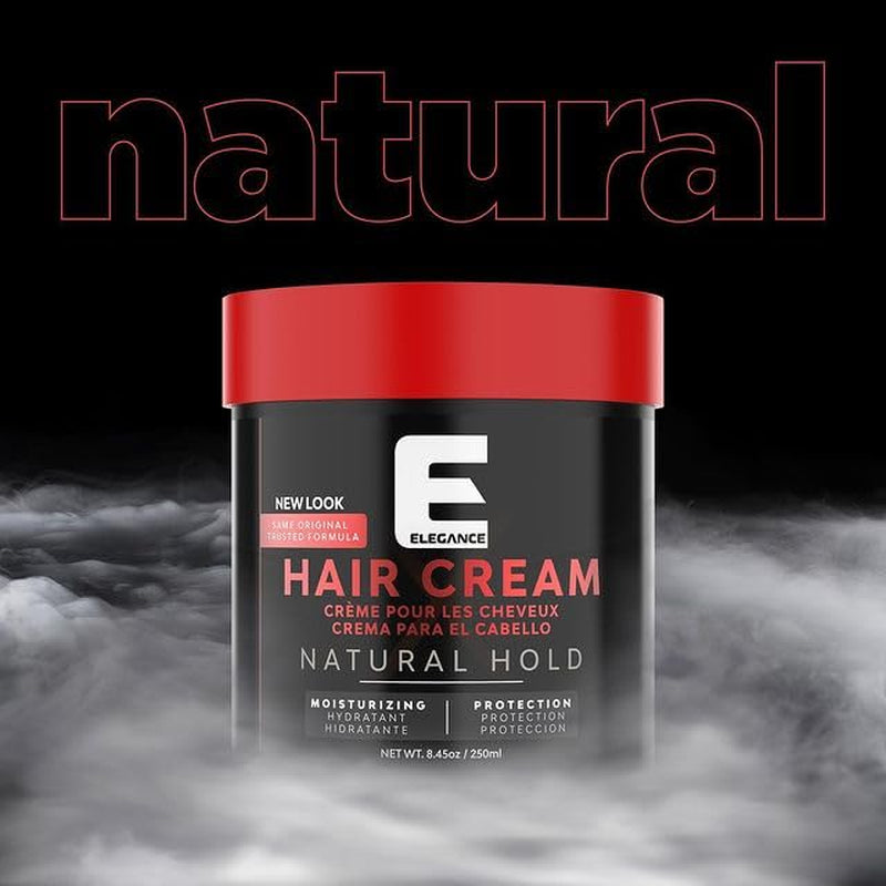 Elegance Hair Cream, 8.45 Oz, Hair Cream That Nourishes, Protects and Deeply Moisturizes Your Hair, Suitable for All Hair Types