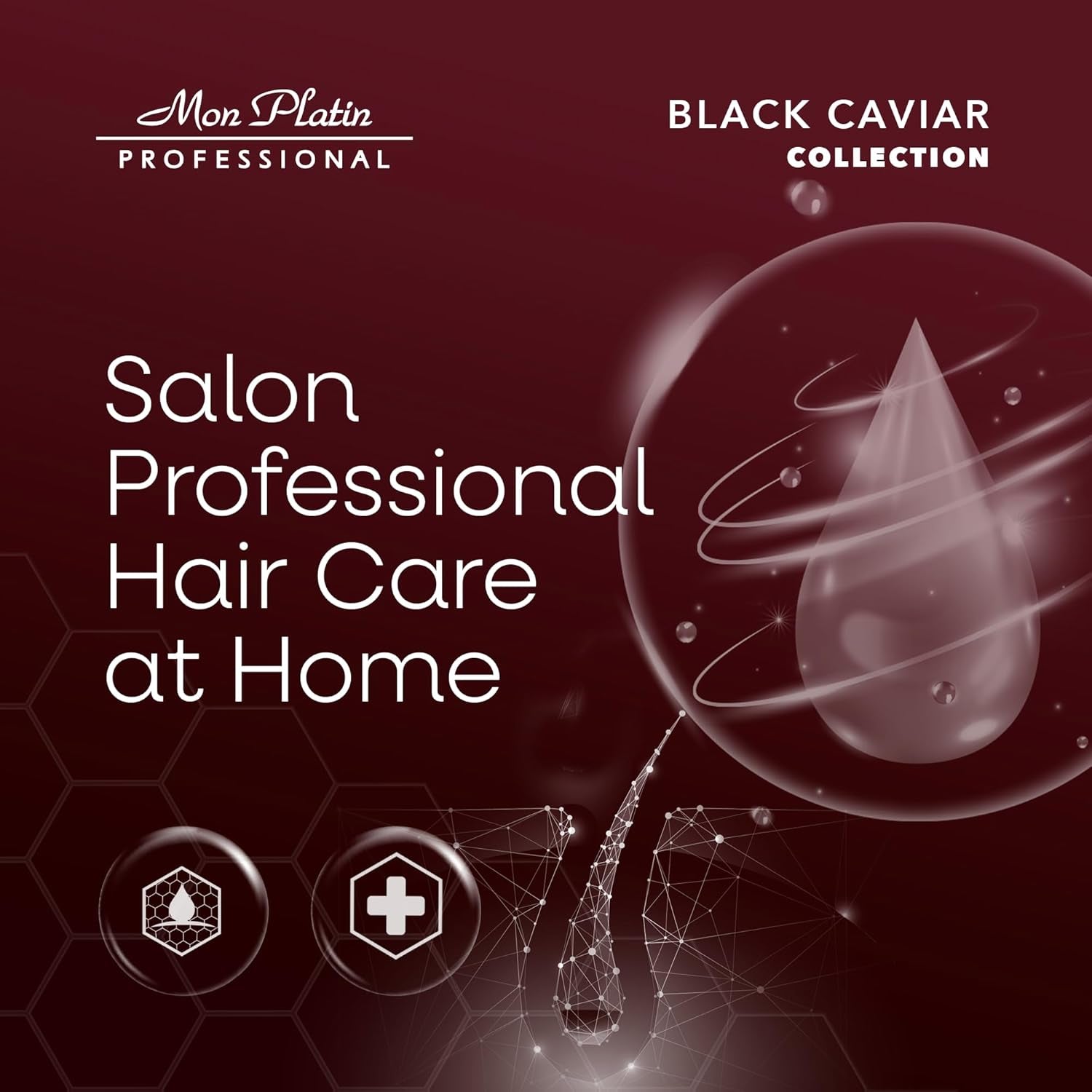Black Caviar Luxurious Nourishing Styling Cream for Smooth & Shiny Hair, Ultimate Hair Care with Silk Protein & Antioxidant Herbal Essences 400Ml