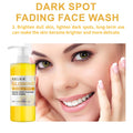Eelhoe turmeric cleanser with jojoba oil face Wash with a woman's face in the background