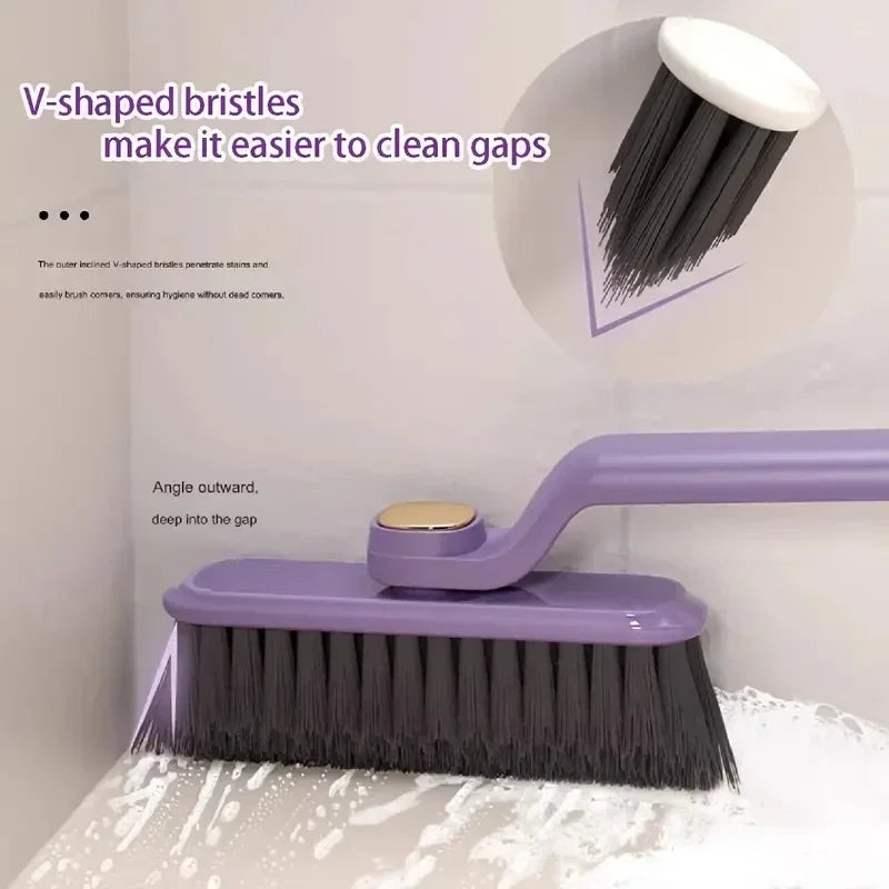 Home Cleaning Brush Multifunctional 360-degree Rotating Gap Cleaning Brush Bathroom and Kitchen Tile Floor Scrubber Accessories