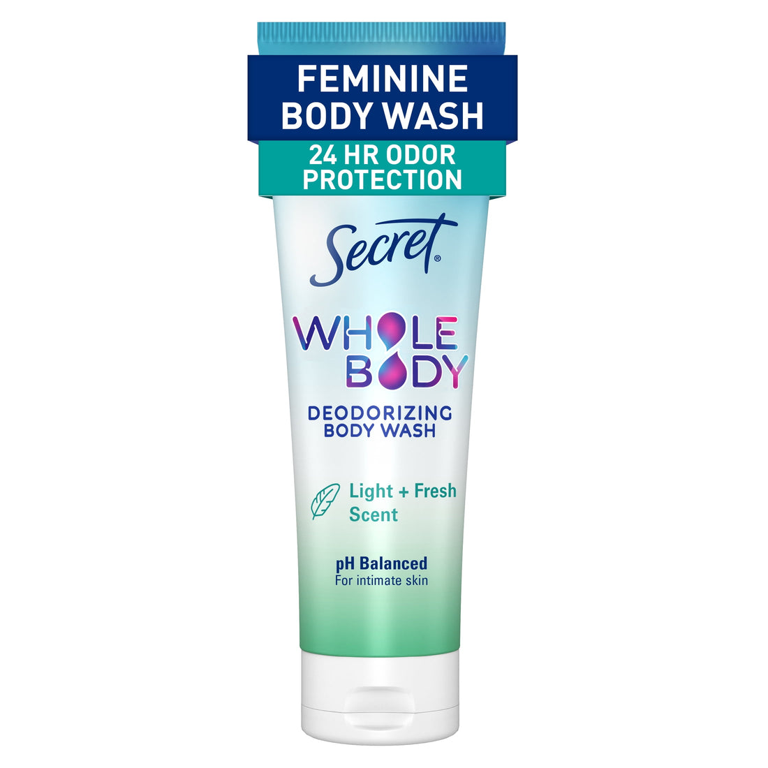 Feminine Wash 24 HR Deodorizing Body Wash for Women, Light & Fresh, 7Oz