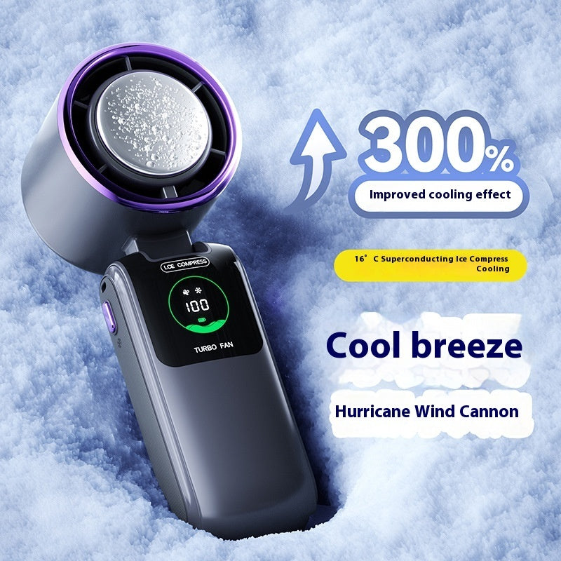 Adjustable Folding Mini Handheld Fan – USB Rechargeable Portable Cooling Fan for Travel, Office & Outdoor Use