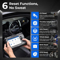 AD500 OBD2 Scanner Car Code Reader Scan Tool, Engine ABS SRS Transmission Diagnostics Tool, Oil/Throttle/Sas/Tpms/Bms/Epb Reset Car Scanner, Free Upgrade for DIY