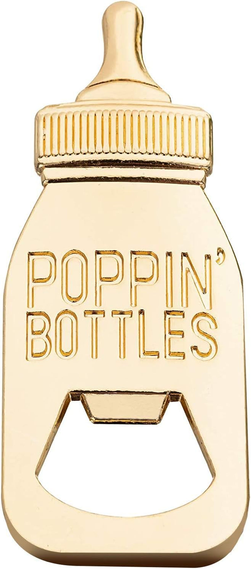 24 Pcs Pink Princess Baby Shower Favors for Girl,Poppins'Bottle Bottle Opener Baby Shower Favor for Guests Girl Baby Shower Souvenirs Party Decoration Goodiebag Supplies (Pink and Gold, 24)
