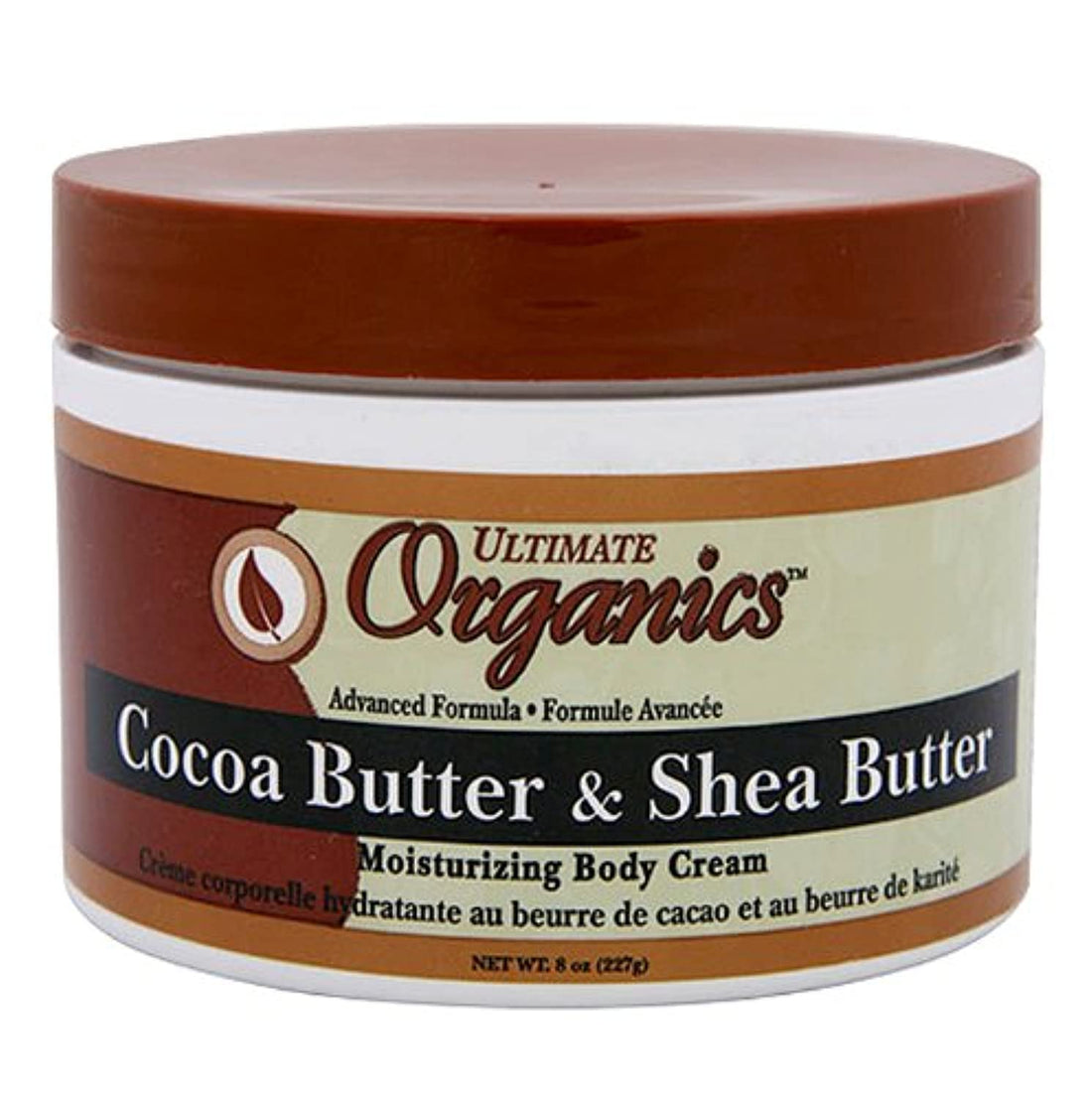 Ultimate Organic Cocoa Butter & Shea 8 Oz. Jar