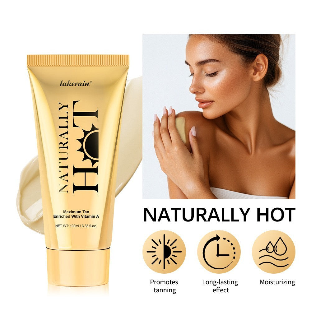 Sun Tanning Body Lotion – Triticale Color Skin-Toning Moisturizer for Natural Bronze Glow