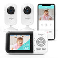 Upgrade Video Baby Monitor with 2 Cameras and Audio 2.8